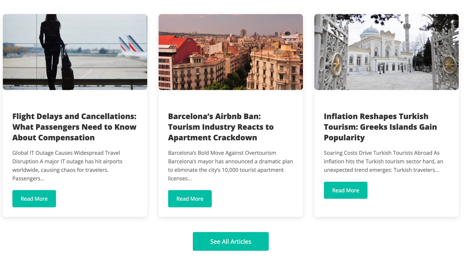 Latest Articles Feature